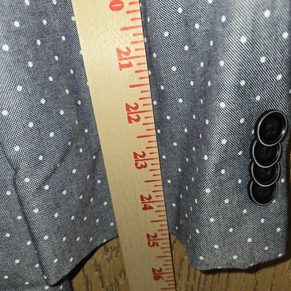 Tommy Hilfiger Blue Blazer with White Dots